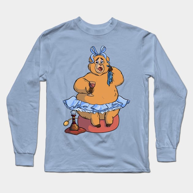 Trixie Long Sleeve T-Shirt by jfeldmanart